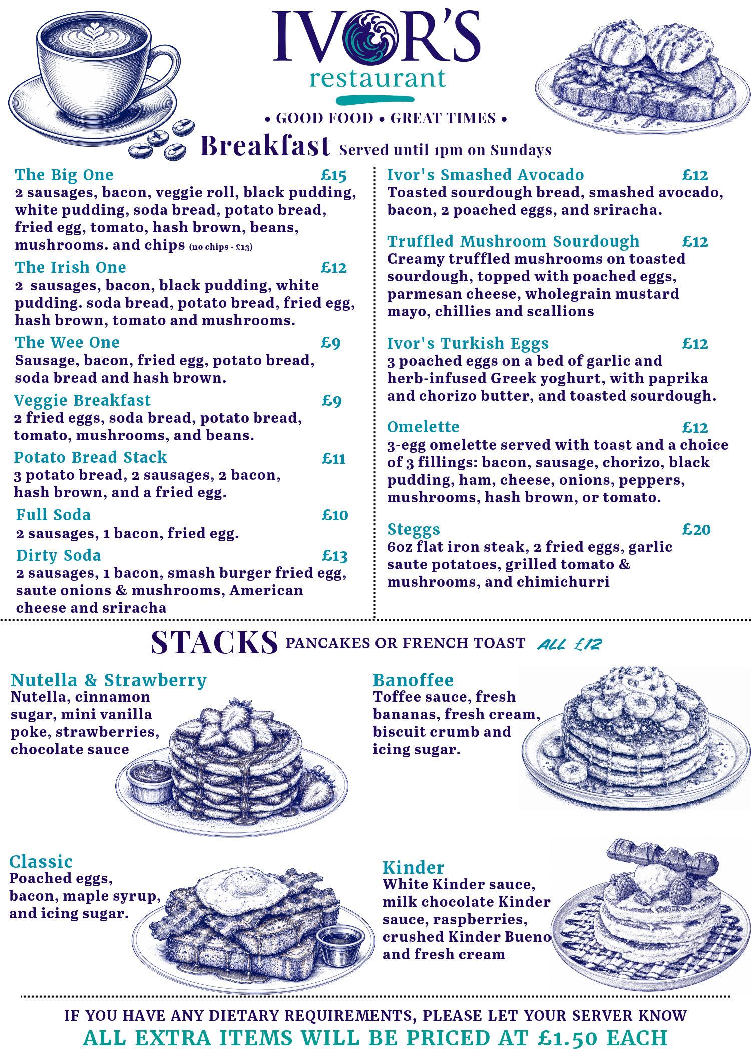 Ivor's Menu-14-Sunday Breakfast New
